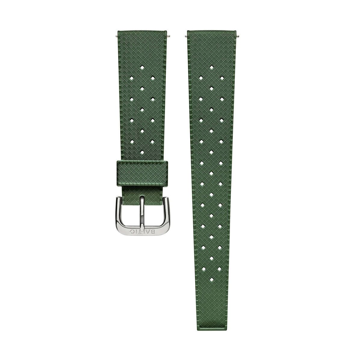 BALTIC WATCHES / バルチック 替えベルト トロピック FKM バルカン ラバー ベルト グリーンの公式ECサイト掲載画像