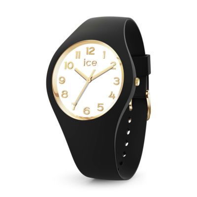 ICE-WATCH / アイスウォッチ ICE glam - ブラック - ホワイト - S37 - 3H