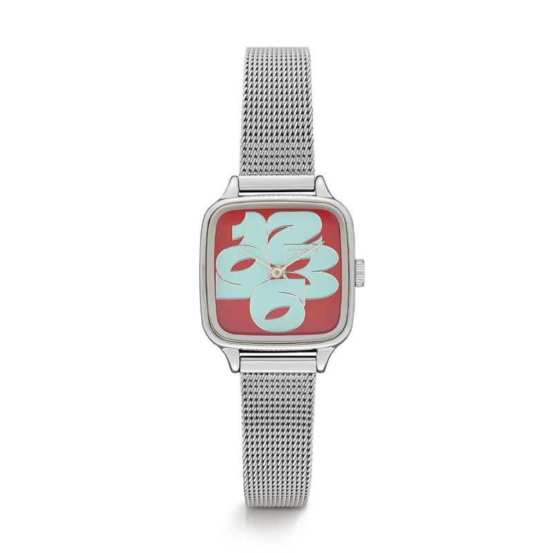 KOMONO / コモノ ケイト カメオ ロワイヤル - シルバー ボルドーの公式ECサイト掲載画像