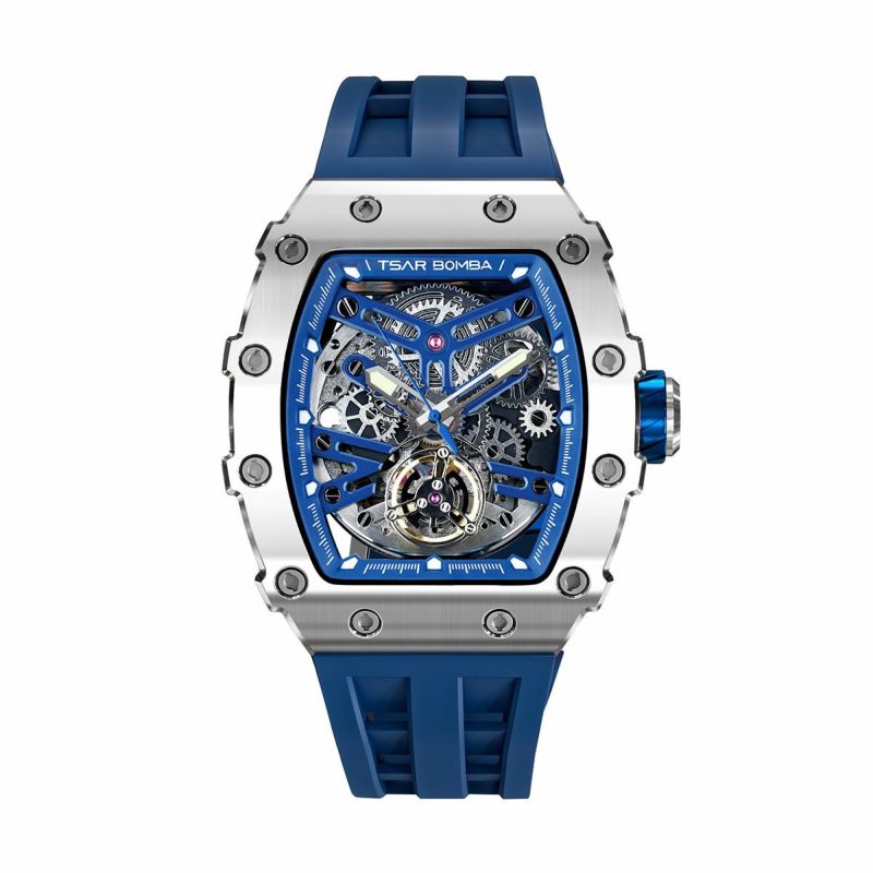 TSAR BOMBA / サーボンバ エレメンタル シリーズ オートマチック ウォッチ ブルー / ブルーの公式ECサイト掲載画像