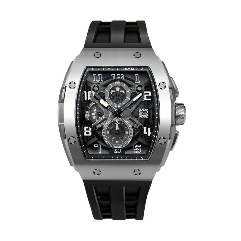 TSAR BOMBA / サーボンバ エレメンタル シリーズ クォーツ ウォッチ ブラック / ブラックの公式ECサイト掲載画像
