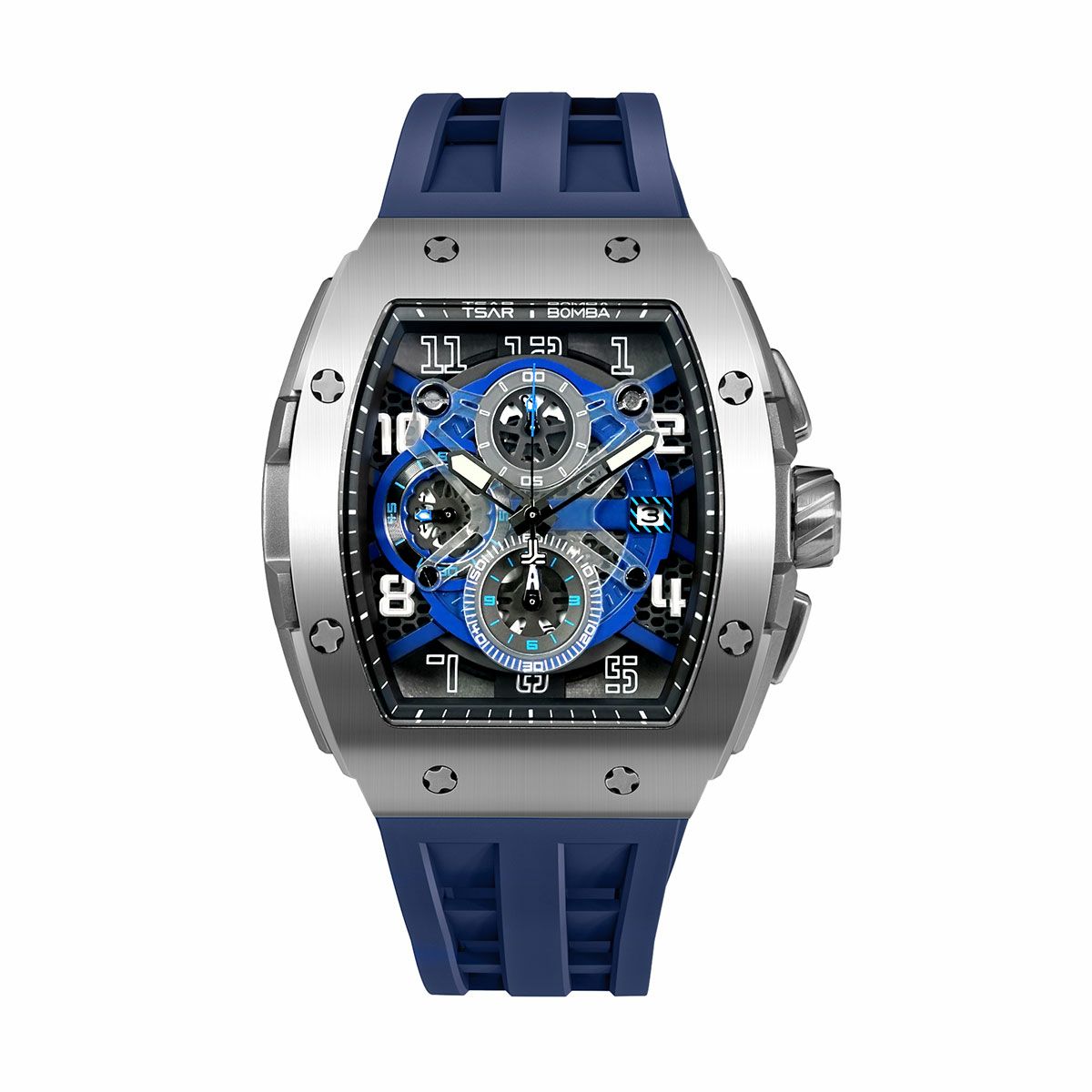 TSAR BOMBA / サーボンバ エレメンタル シリーズ クォーツ ウォッチ ブルー / ブルーの公式ECサイト掲載画像