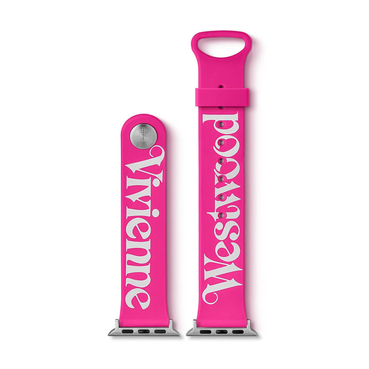 Vivienne Westwood / ヴィヴィアンウエストウッド Apple watch 38mm/40mm/41mm 専用ストラップ - ピンクの公式ECサイト掲載画像