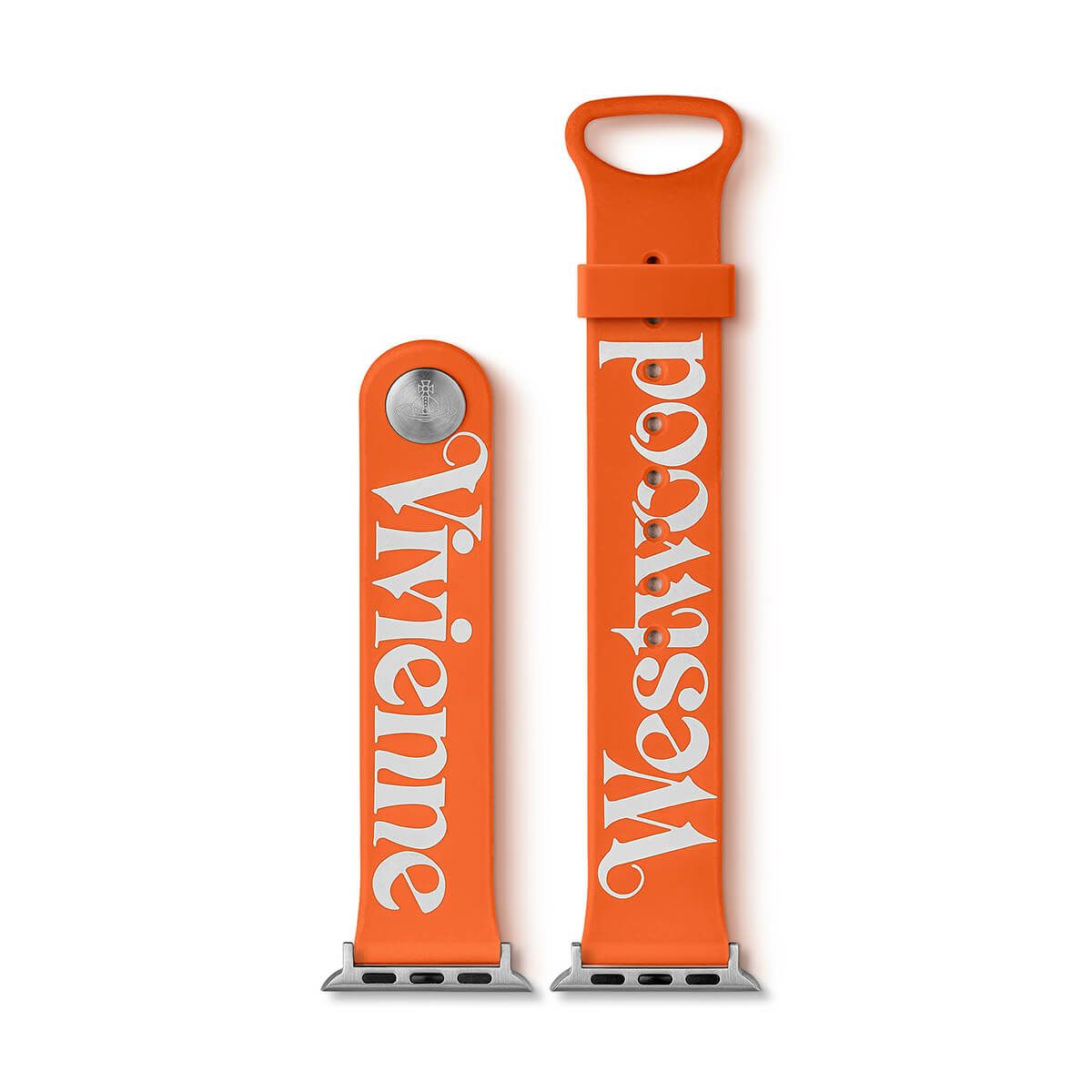 Vivienne Westwood / ヴィヴィアンウエストウッド Apple watch 38mm/40mm/41mm 専用ストラップ - オレンジの公式ECサイト掲載画像