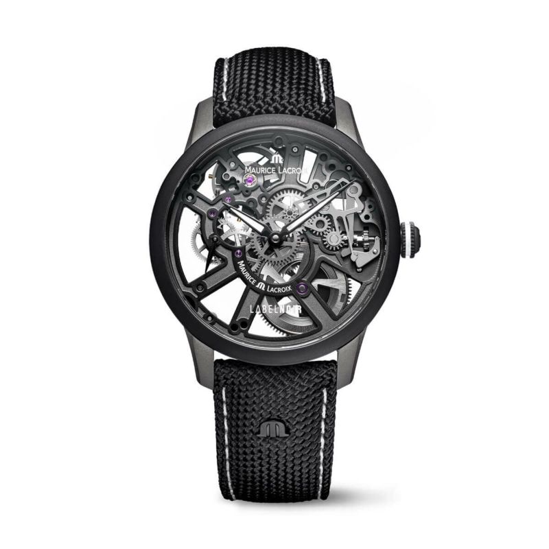 LABEL NOIR / ラベルノワール Maurice Lacroix x Label Noir Masterpiece Skeletonの公式ECサイト掲載画像