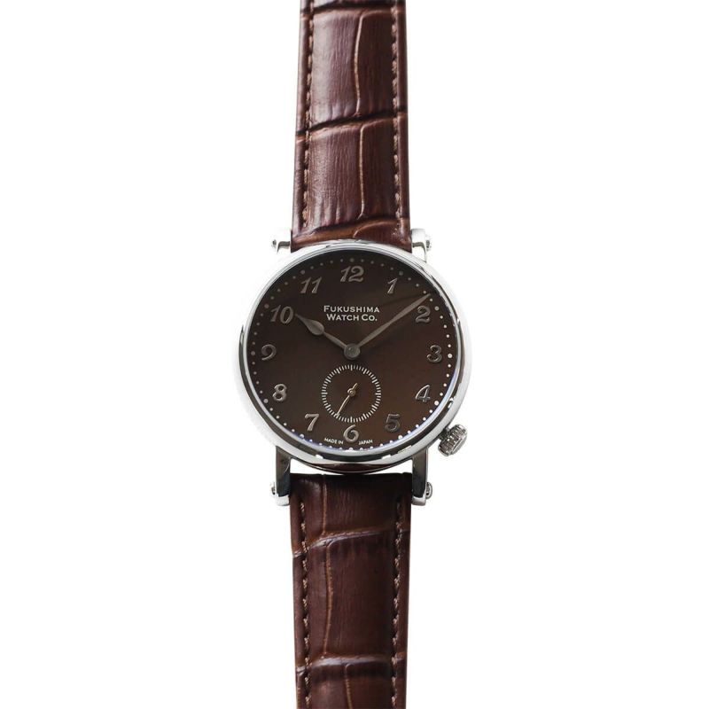 Fukushima Watch / フクシマウォッチ Odaka / Chestnut brownの公式ECサイト掲載画像