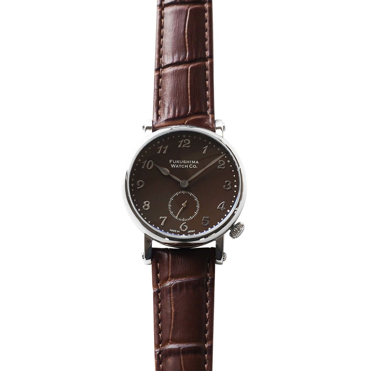 Fukushima Watch / フクシマウォッチ Odaka / Chestnut brownの公式ECサイト掲載画像