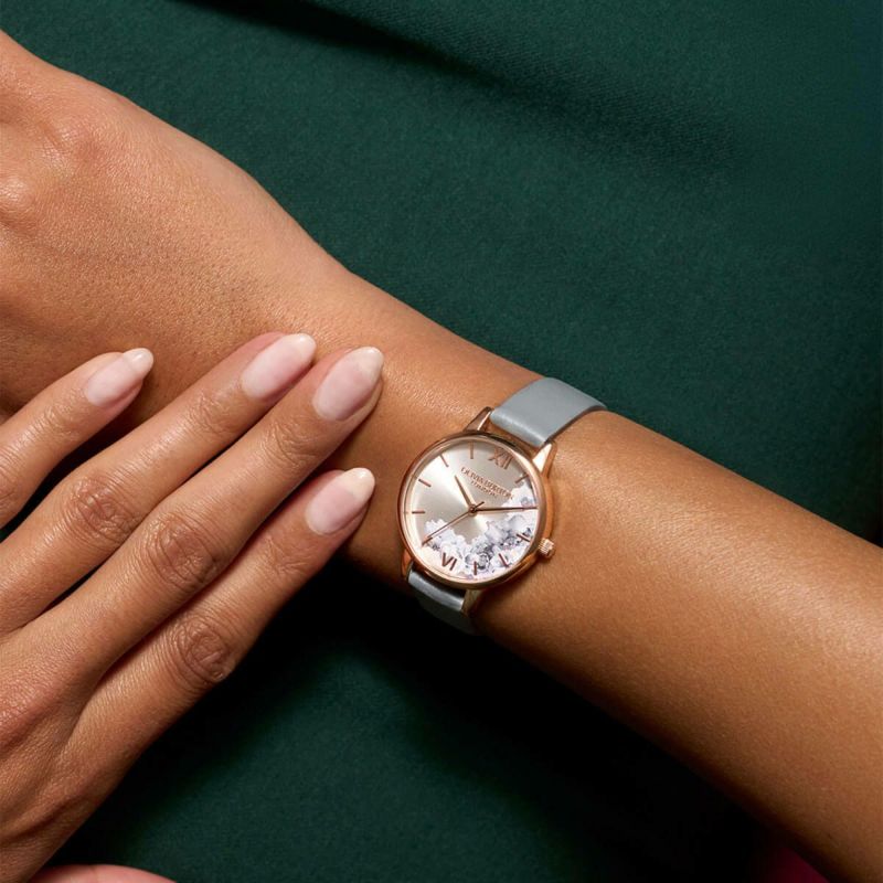 【新品・稼動品】Olivia Burton ワンダーランド ミディ ブルー OliviaBurton | OLIVIA BURTON / オリビア・バートン イラスト