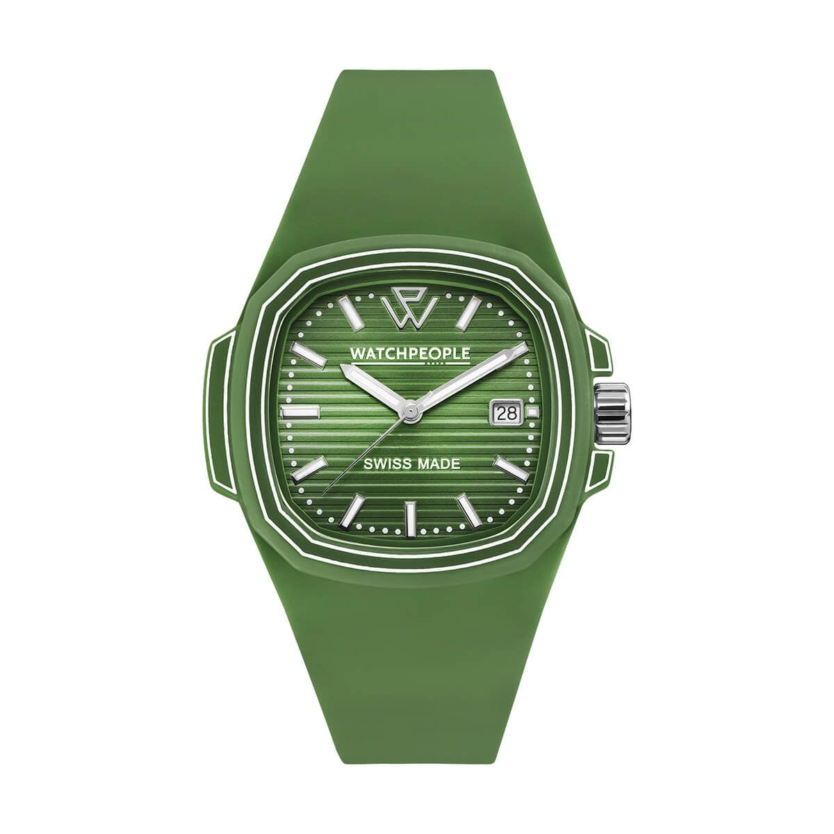 WATCHPEOPLE / ウォッチピープル WP4 - タイムレスグリーン - ライン - LARGE 44mmの公式ECサイト掲載画像