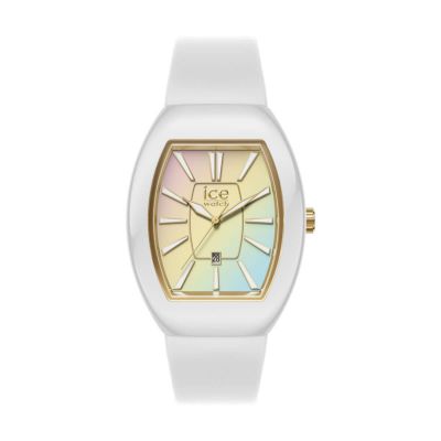 ICE-WATCH / アイスウォッチ ICE boliday - ドーム - ホワイトサンセットレインボー - スモール - 3H+D