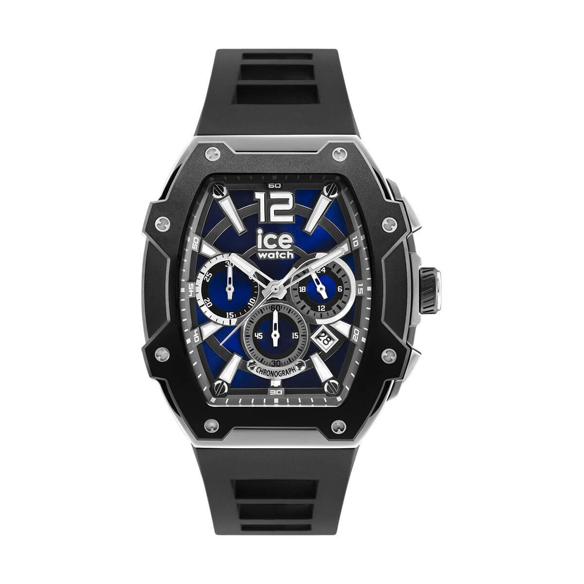 ICE-WATCH / アイスウォッチ ICE boliday - ブラックブルーシルバー - スチール - ラージ - CHの公式ECサイト掲載画像