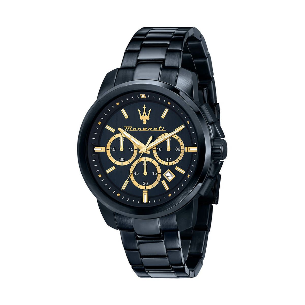 Maserati / マセラティ スクセッソ 44mm クロノグラフ ブルー ダイヤル ブルー ブレスレットの公式ECサイト掲載画像