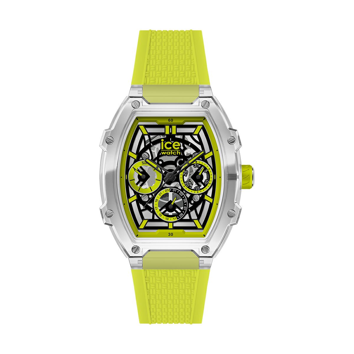 ICE-WATCH / アイスウォッチ ICE boliday - クリアイエロースケル - プラスチック - ミディアム - MTの公式ECサイト掲載画像