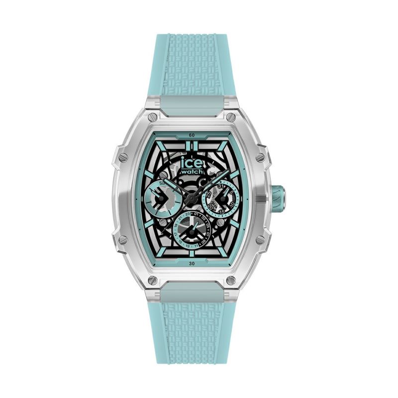 ICE-WATCH / アイスウォッチ ICE boliday - クリアブルースケル - プラスチック - ミディアム - MTの公式ECサイト掲載画像