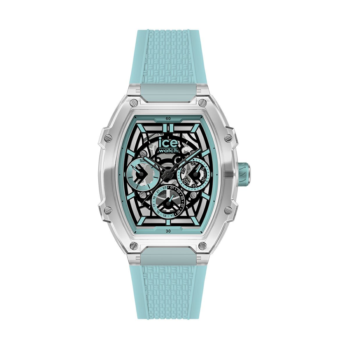 ICE-WATCH / アイスウォッチ ICE boliday - クリアブルースケル - プラスチック - ミディアム - MTの公式ECサイト掲載画像