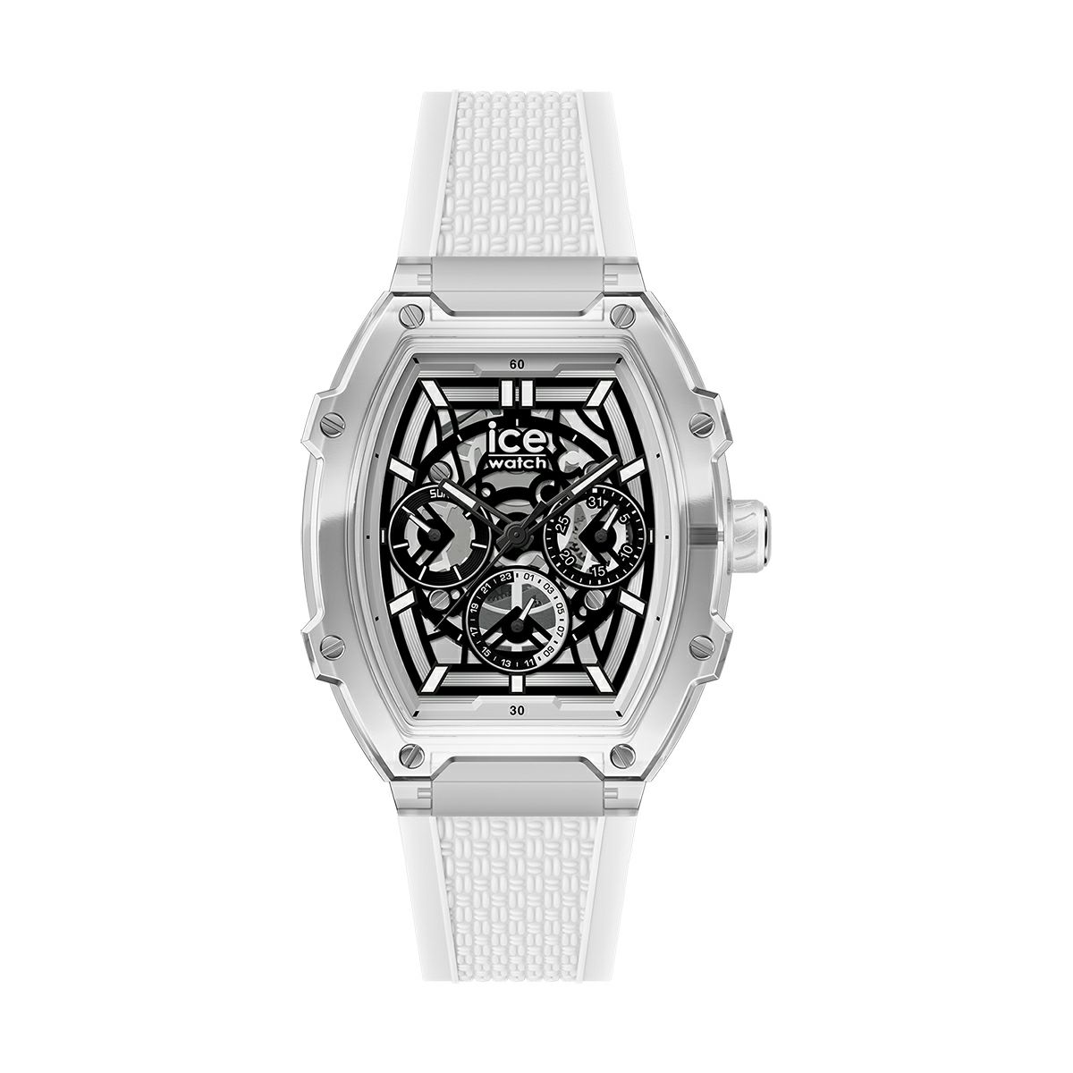 ICE-WATCH / アイスウォッチ ICE boliday - クリアホワイトスケル - プラスチック - ミディアム - MTの公式ECサイト掲載画像