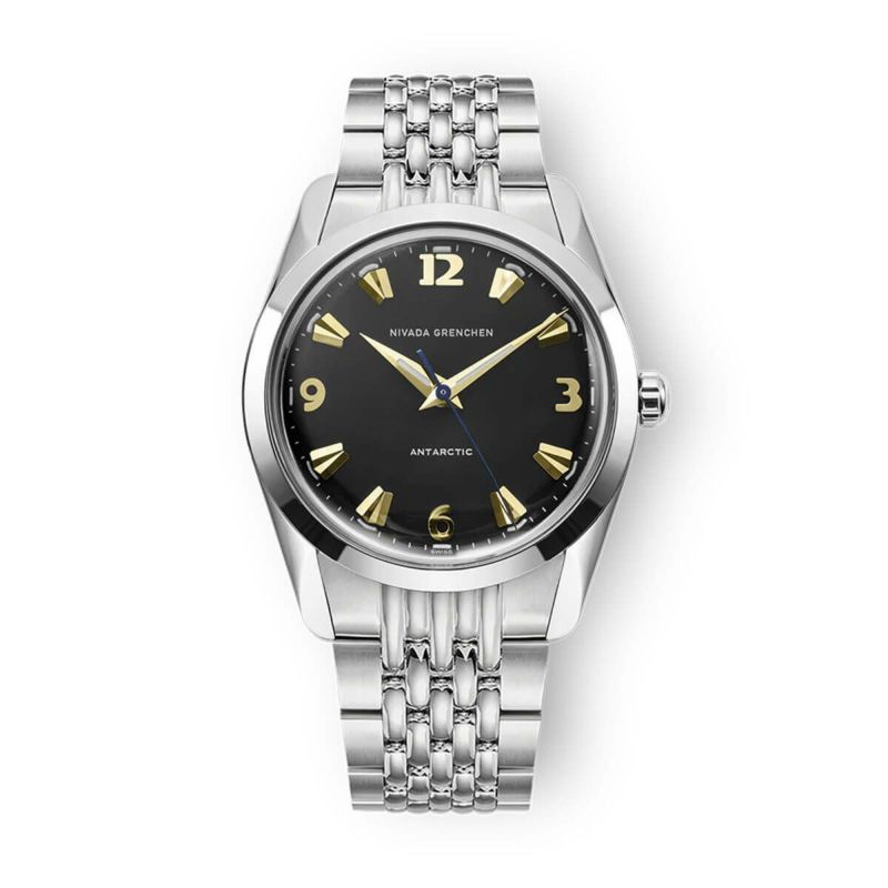 Nivada Grenchen / ニバダ グレンヒェン アンタークティック 35mm ブラック ＆ゴールド ホワイト ライス ブレスレットの公式ECサイト掲載画像