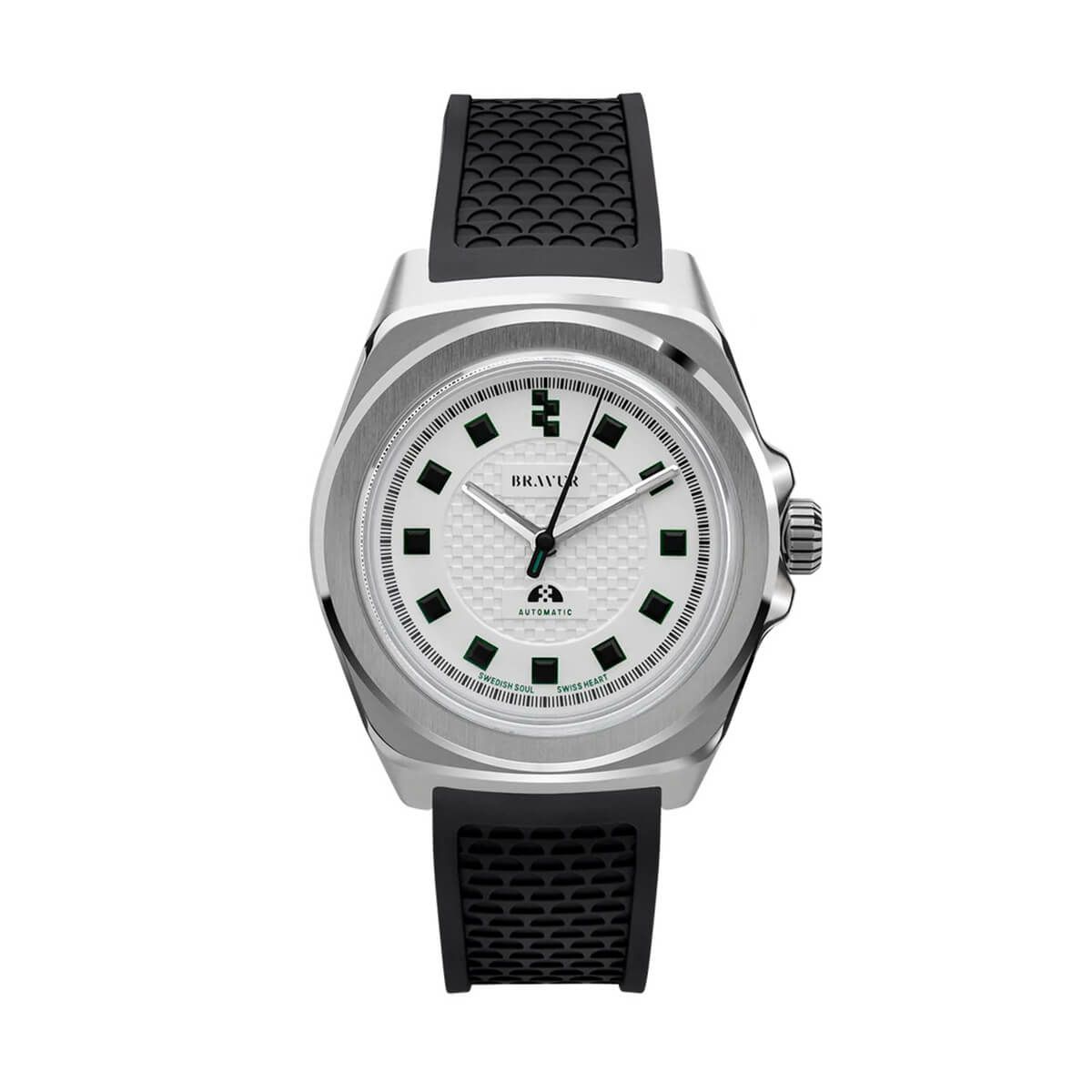 BRAVUR / ブラヴァ Team Heritage PEU Black FKM rubberの公式ECサイト掲載画像