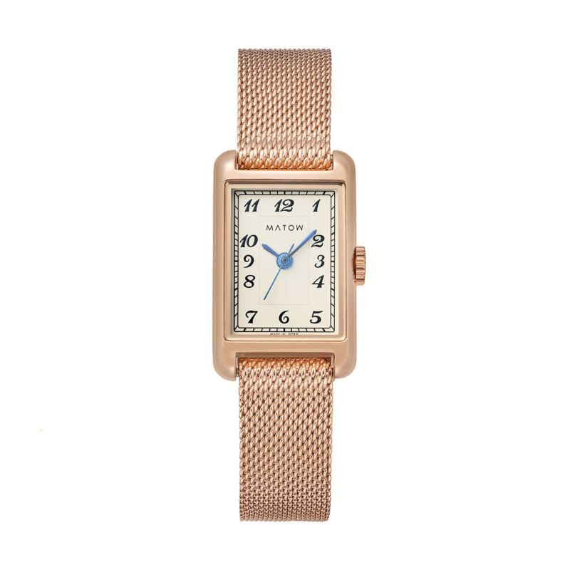 MATOW / マトウ Tsuki 朧月 -おぼろづき- / スクエア ゴールド メッシュ アラビックの公式ECサイト掲載画像