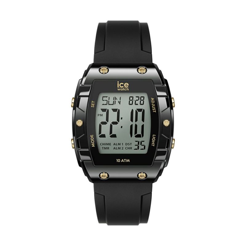 ICE-WATCH / アイスウォッチ ICE digit boliday - ブラック - ゴールド - スモールの公式ECサイト掲載画像