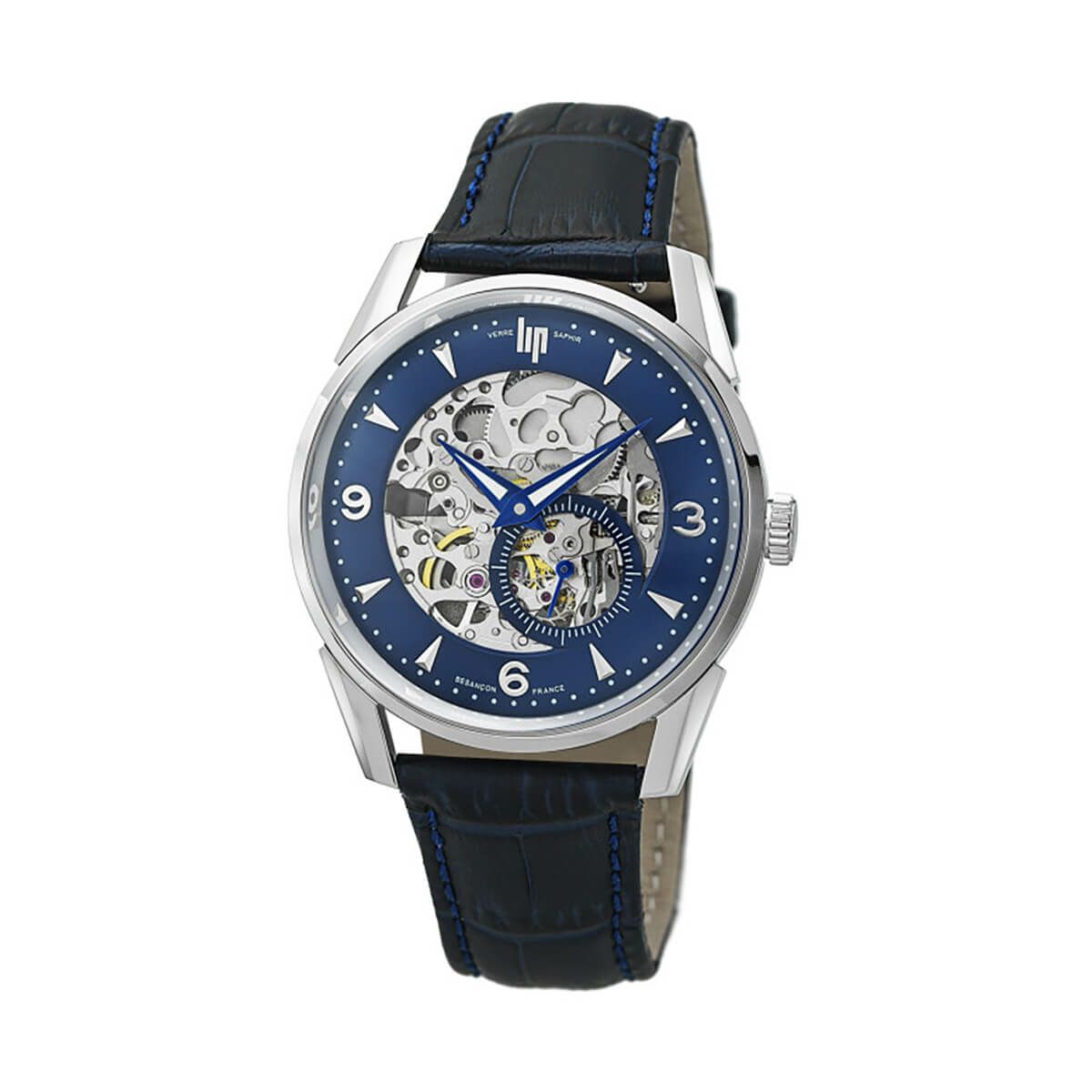LIP / リップ ヒマラヤ 40MM スケルトン オートマチック ブルーの公式ECサイト掲載画像