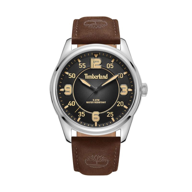 Timberland / ティンバーランド イーストポート チャコール グラデーション ダイヤル ブラウン ベター レザーの公式ECサイト掲載画像