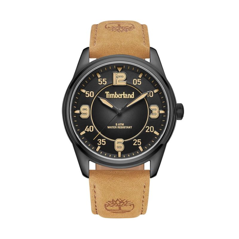 Timberland / ティンバーランド イーストポート チャコール グラデーション ダイヤル タン ベター レザーの公式ECサイト掲載画像