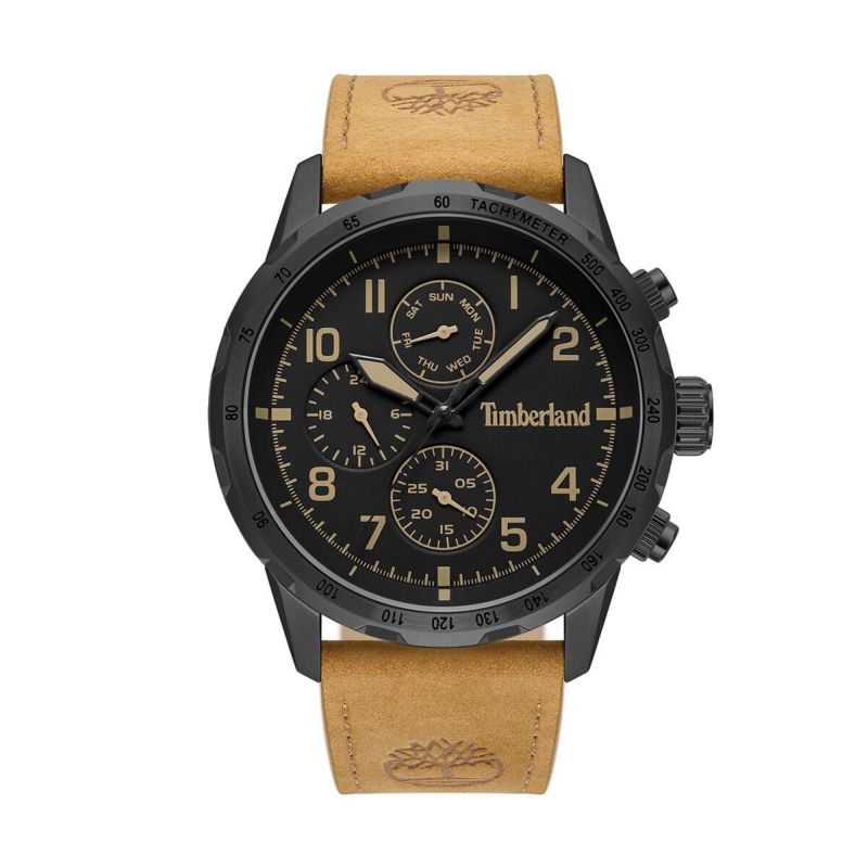 Timberland / ティンバーランド カンプトン ブラック ダイヤル タン ベター レザーの公式ECサイト掲載画像