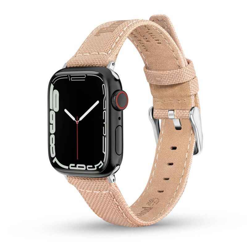 Timberland / ティンバーランド アップルウォッチ ストラップ - サポ S ヌード ファブリック 38mm、40mm、41mm、42mmケース用の公式ECサイト掲載画像
