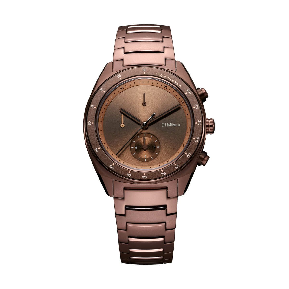 D1 MILANO / ディーワンミラノ クロノグラフォ エッセンシャル ブラウンの公式ECサイト掲載画像