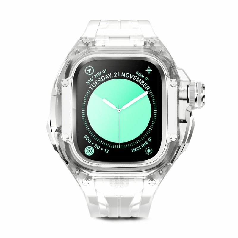 GOLDEN CONCEPT / ゴールデンコンセプト Apple Watch ULTRA/ULTRA2  49MM用 Case RSTRIII49 CRYSTAL STEELの公式ECサイト掲載画像
