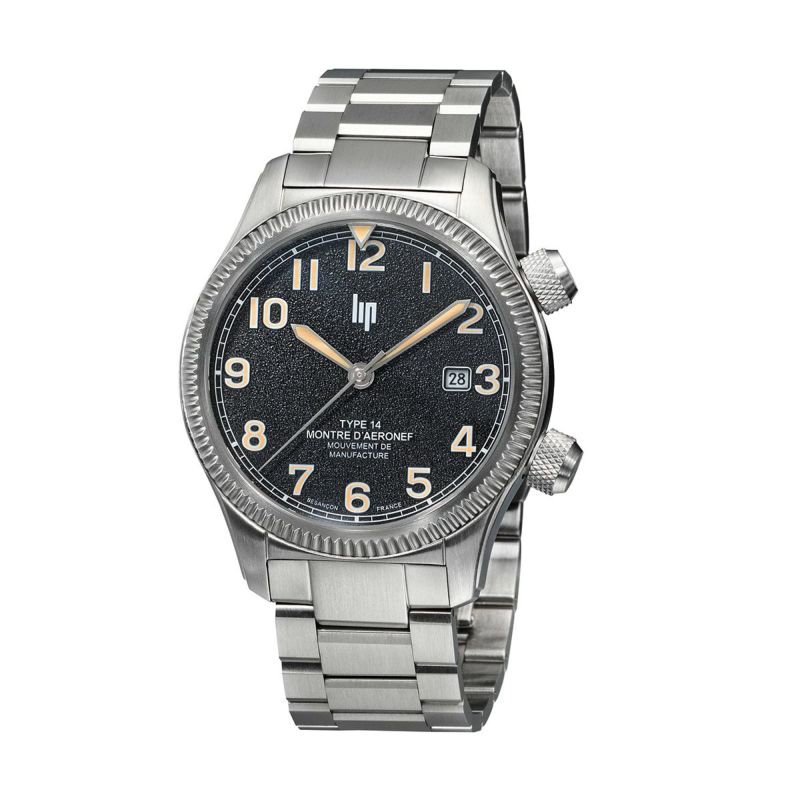 LIP / リップ マニュファクチュール タイプ14 シルバー ステンレススチールブレスレットの公式ECサイト掲載画像