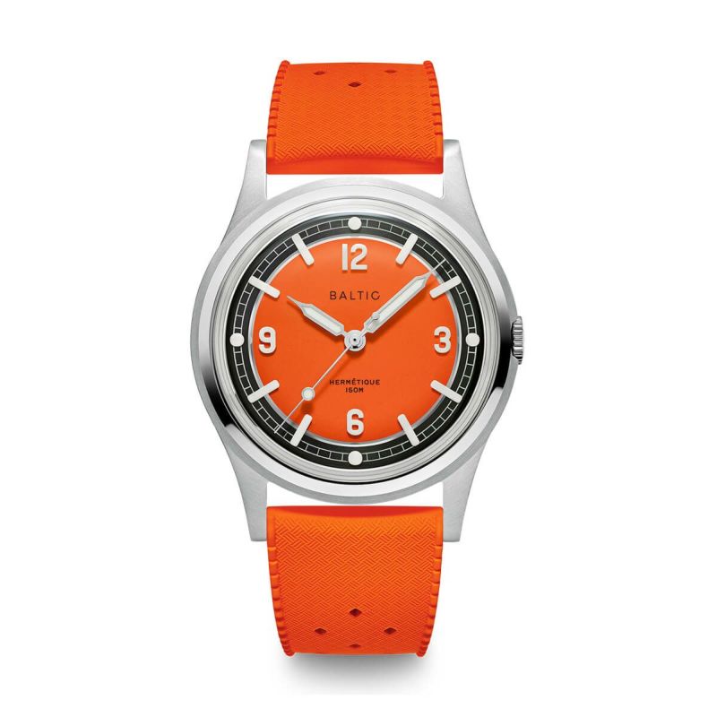 BALTIC WATCHES / バルチック エルメティック サマー オレンジ FKMラバーストラップの公式ECサイト掲載画像