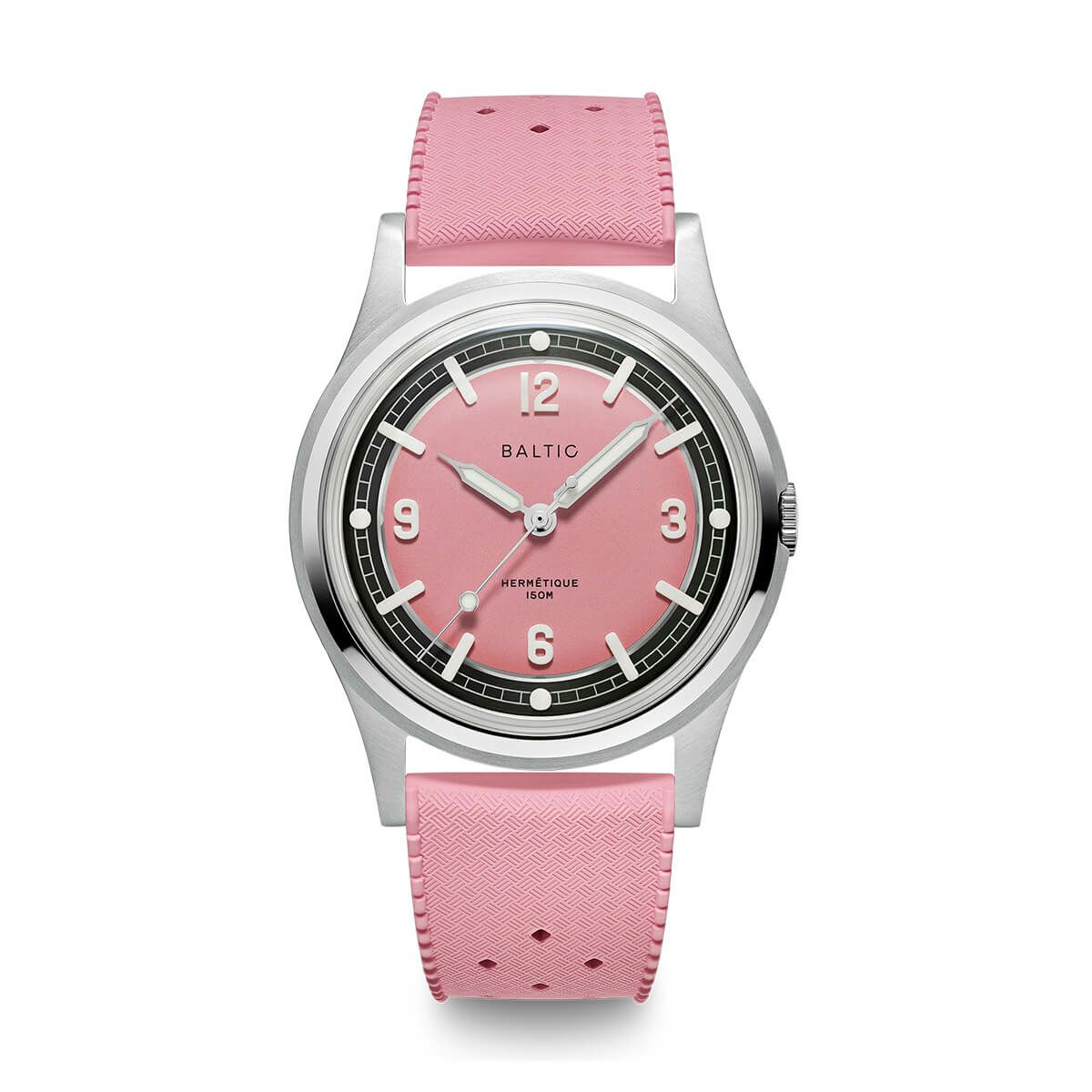 BALTIC WATCHES / バルチック エルメティック サマー ピンク FKMラバーストラップの公式ECサイト掲載画像