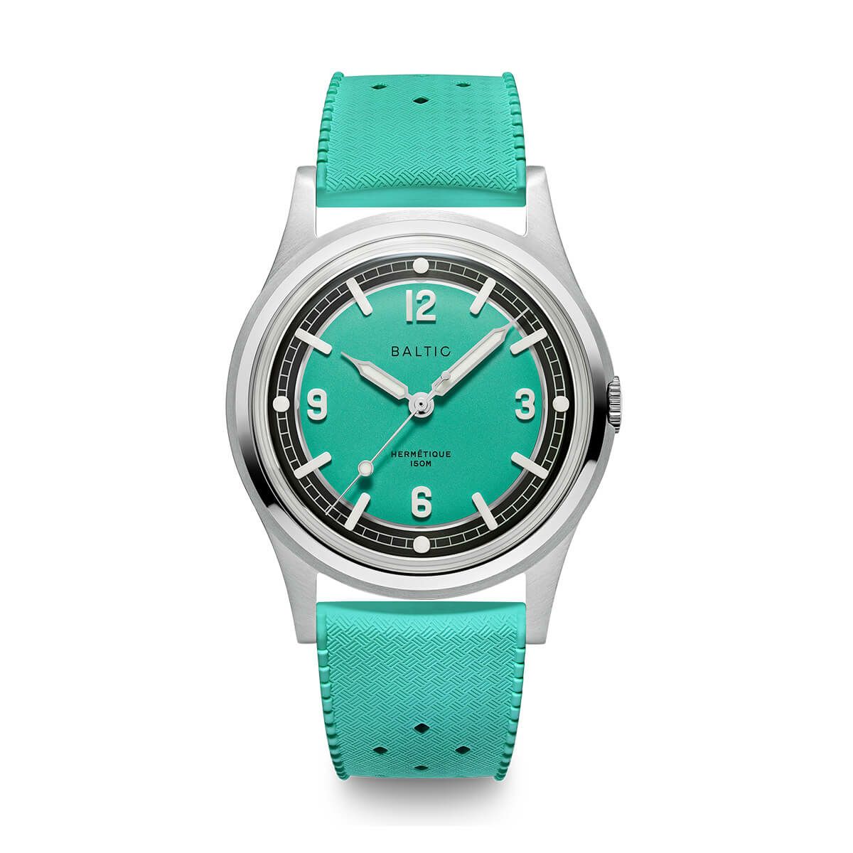 BALTIC WATCHES / バルチック エルメティック サマー ターコイズ FKMラバーストラップの公式ECサイト掲載画像
