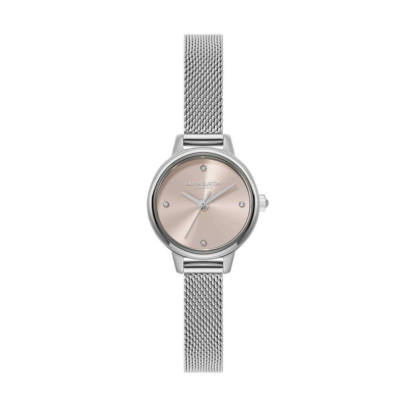 OLIVIA BURTON / オリビア・バートン クラシック - ミニ プリムローズ＆シルバー メッシュの公式ECサイト掲載画像