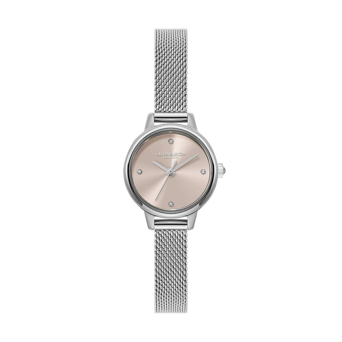 OLIVIA BURTON / オリビア・バートン クラシック - ミニ プリムローズ＆シルバー メッシュの公式ECサイト掲載画像