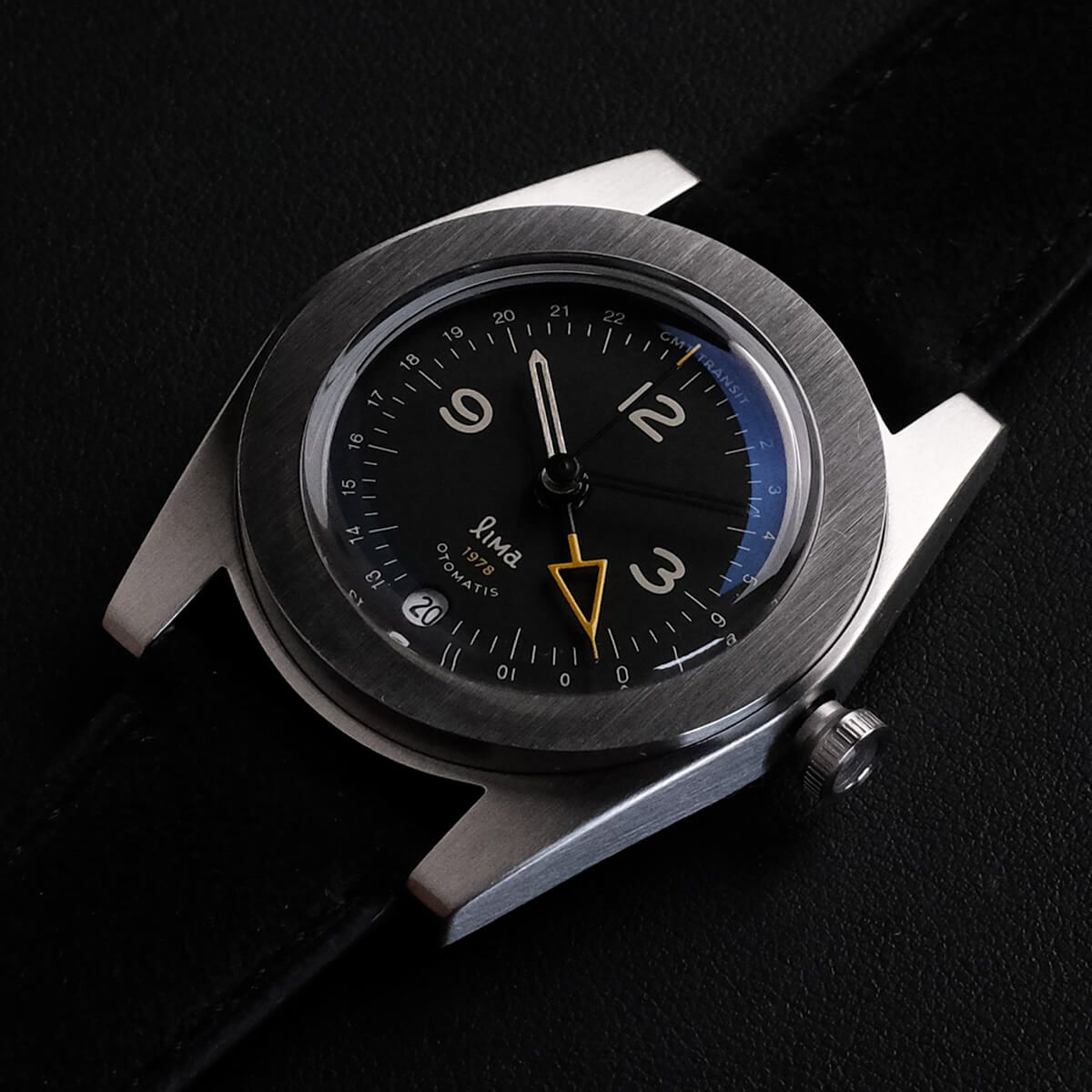 Lima Watch / リマウォッチ GMT TRANSIT BLACKの公式ECサイト掲載画像