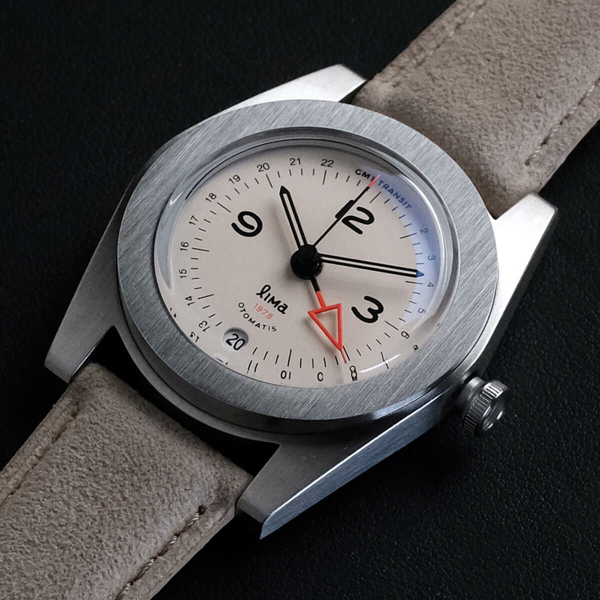 Lima Watch / リマウォッチ GMT TRANSIT WHITEの公式ECサイト掲載画像