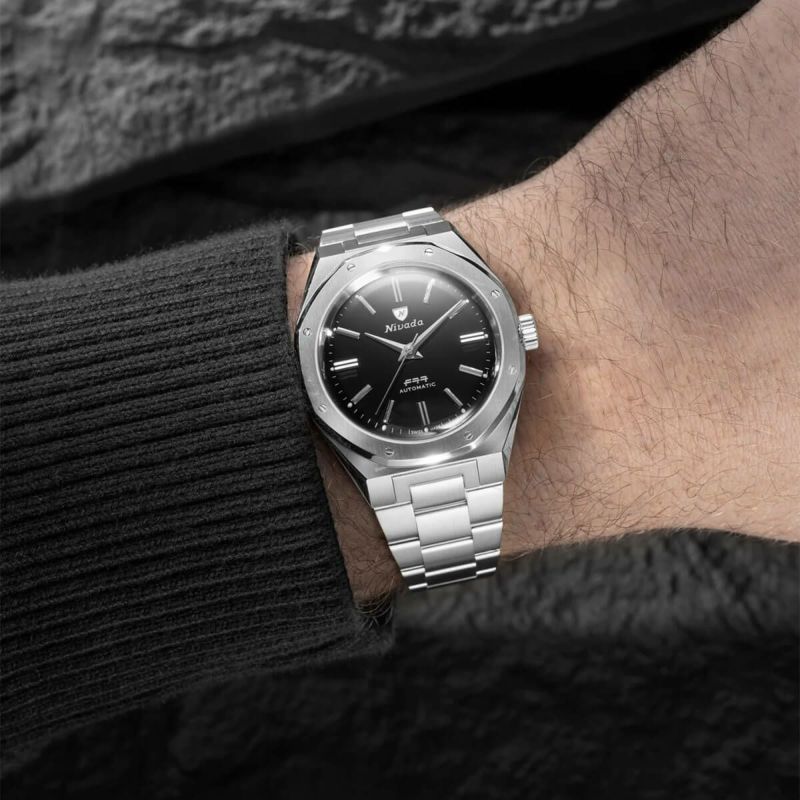 Nivada Grenchen / ニバダ グレンヒェン F77 Mark 2 ブラックオニキス