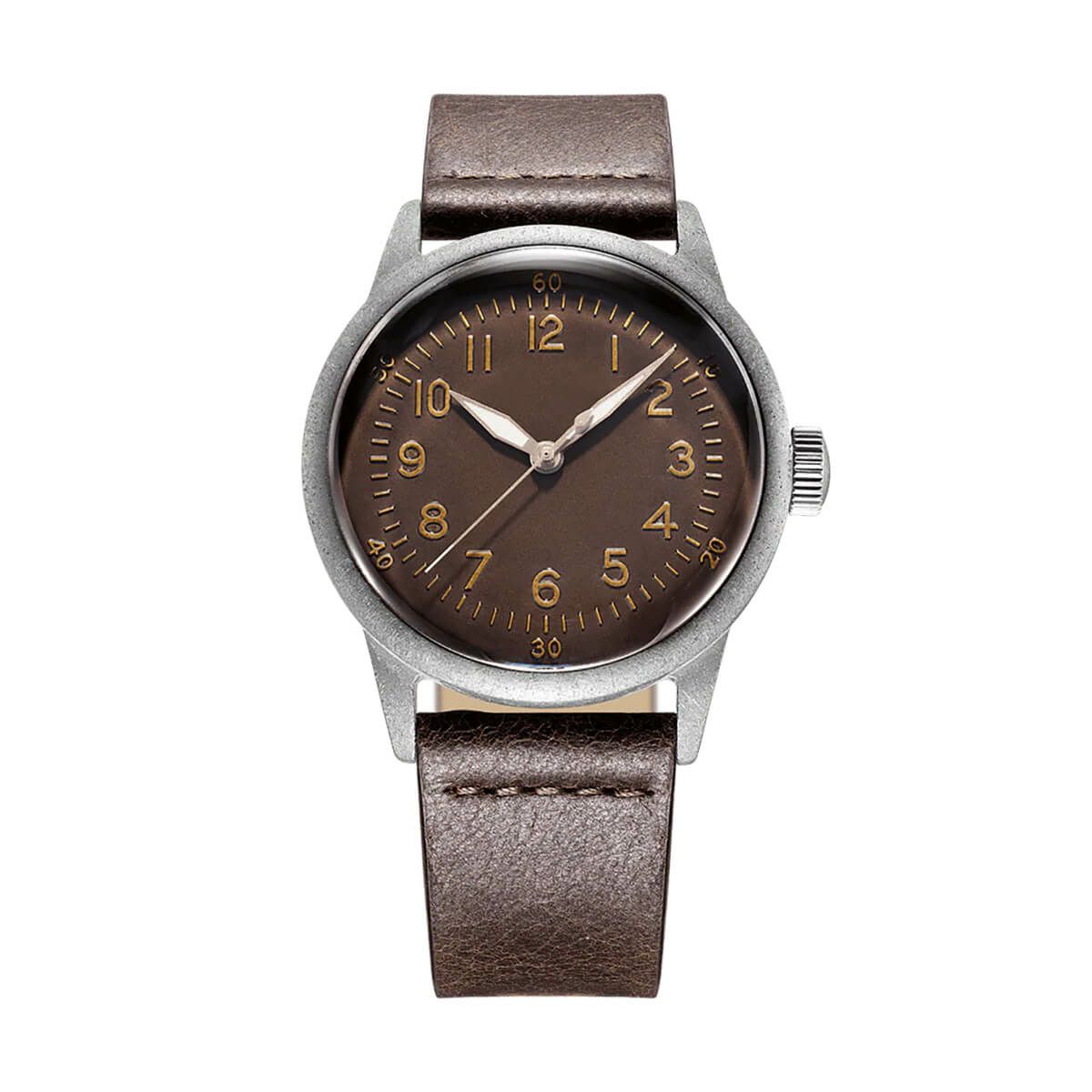 Praesidus / プレジダス Neptune 44 - Patina 38mm Leatherの公式ECサイト掲載画像