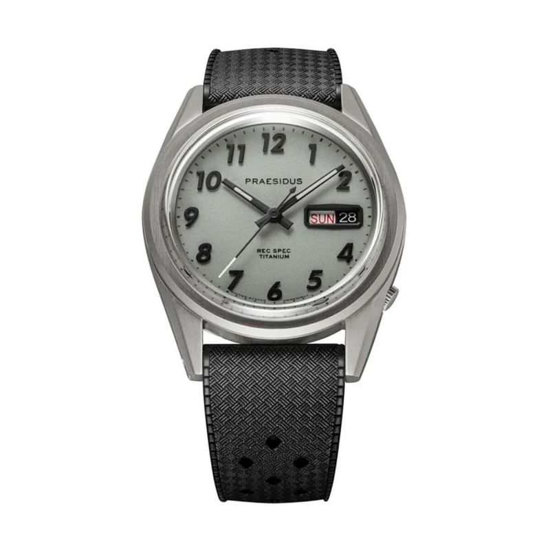 Praesidus / プレジダス Rec Spec Titanium Version C Black Tropic Rubberの公式ECサイト掲載画像