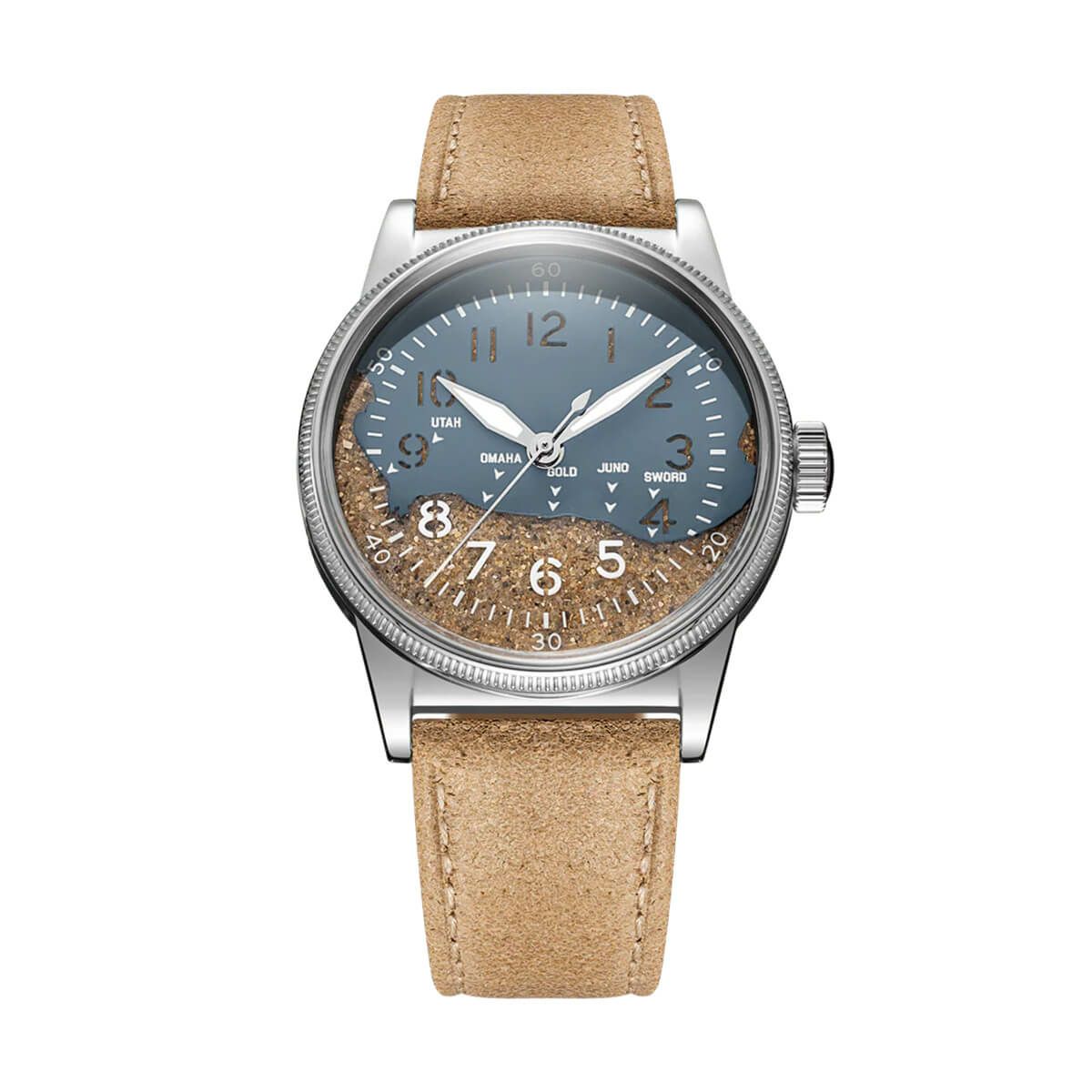 Praesidus / プレジダス Neptune 44 Patina 38mm Leather メンズ腕時計