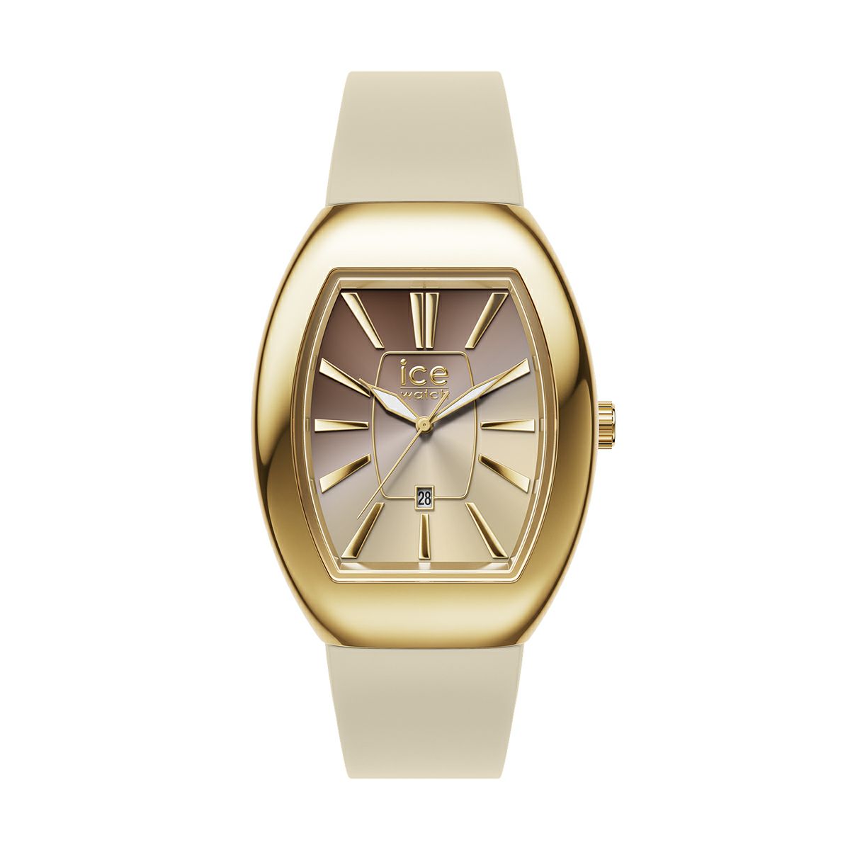 ICE-WATCH / アイスウォッチ ICE boliday - ドーム - メタル - アーモンドスキン - スモール - 3H+Dの公式ECサイト掲載画像