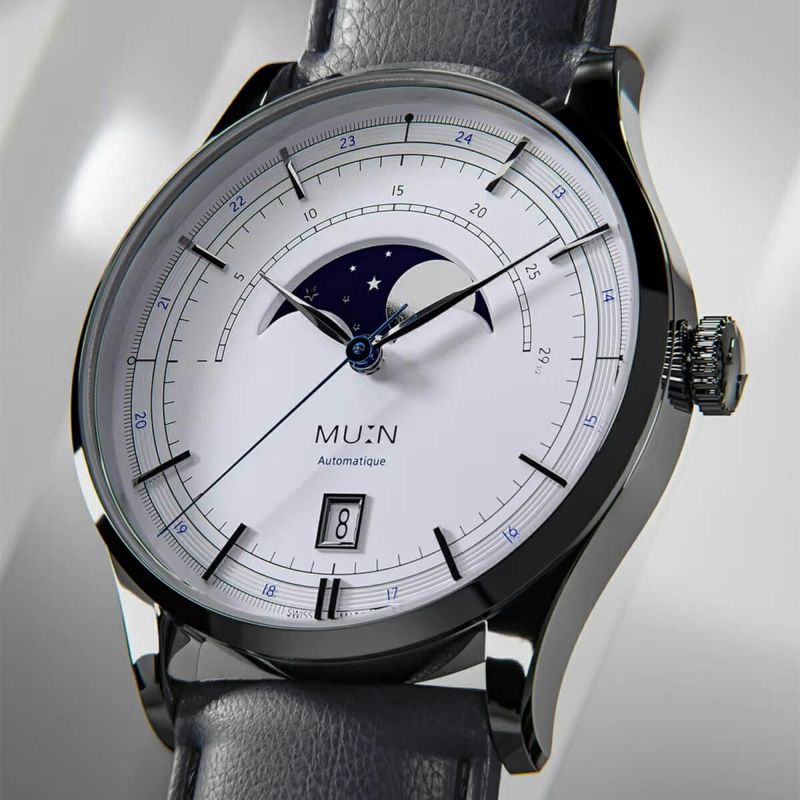 MU:N Watches / ムンウォッチ ORIGIN オリジン ブルー / ブラック