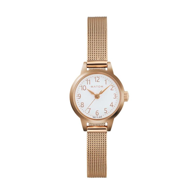 MATOW / マトウ Tsuki 清月 せいげつ ラウンド ローズゴールド