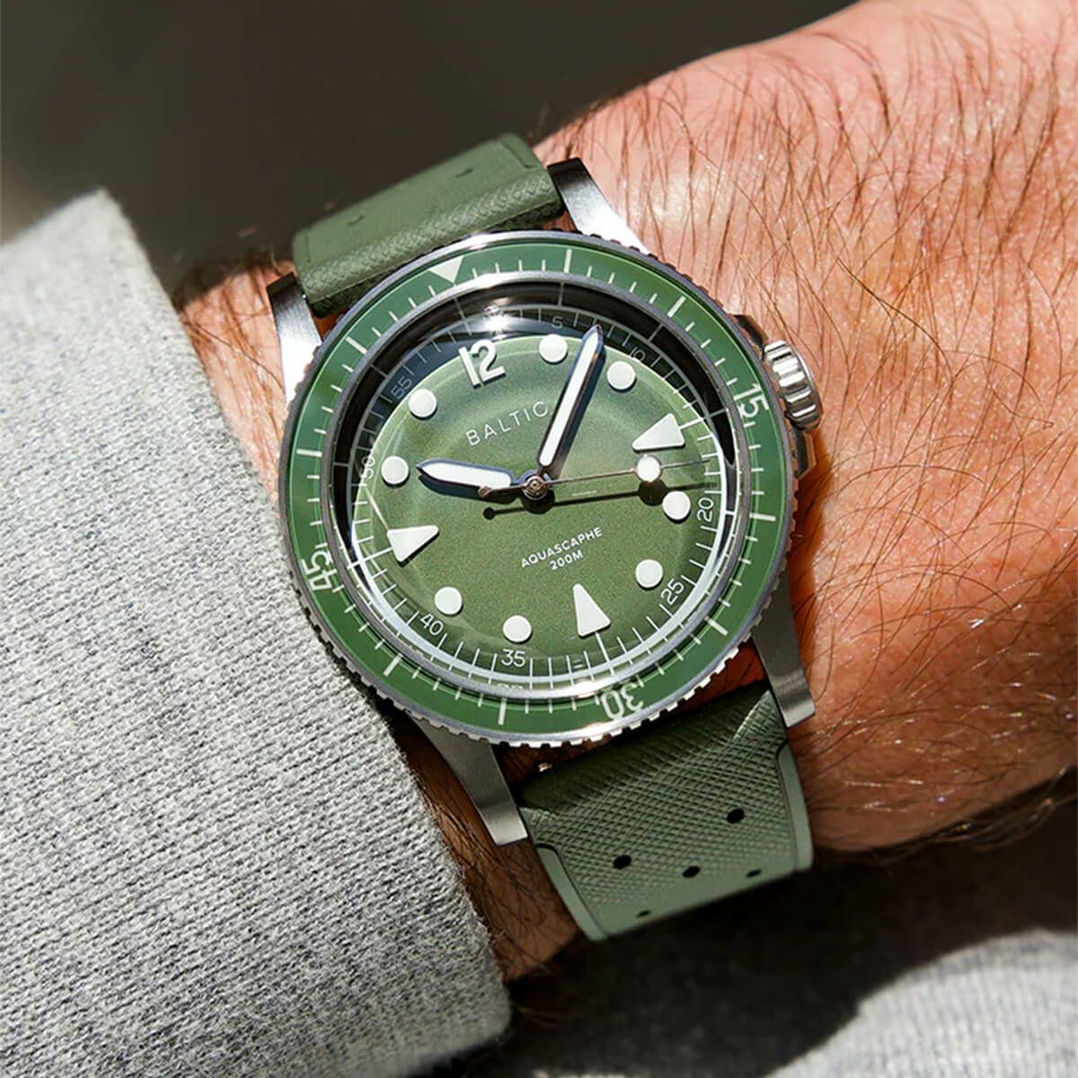 BALTIC / バルチック アクアスケープ Aquascaphe MK2 Green 37mm