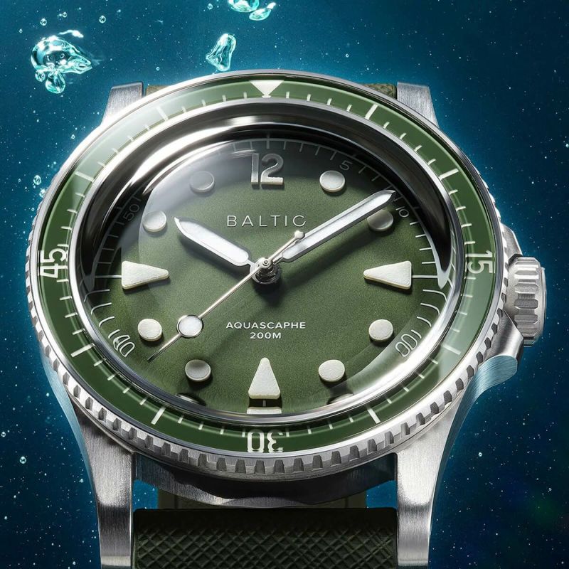 BALTIC / バルチック アクアスケープ Aquascaphe MK2 Green 37mm