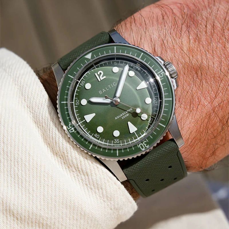 BALTIC / バルチック アクアスケープ Aquascaphe MK2 Green 39.5mm