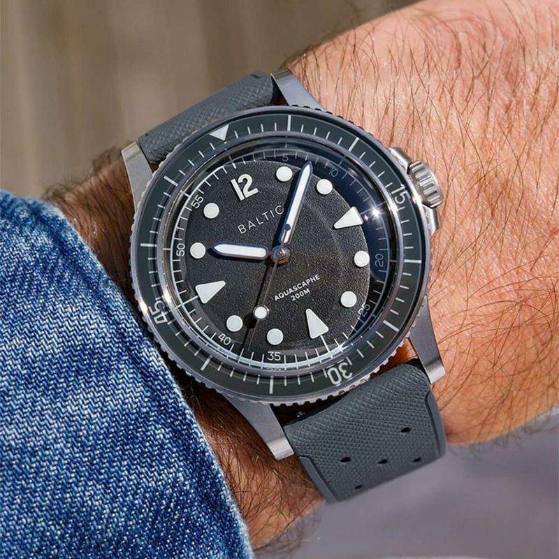 BALTIC / バルチック アクアスケープ Aquascaphe MK2 Grey 39.5mm